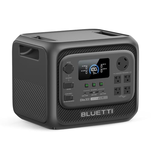 BLUETTI Elite 300 Portable Power Station for RV & Home Backup 3014.4Wh