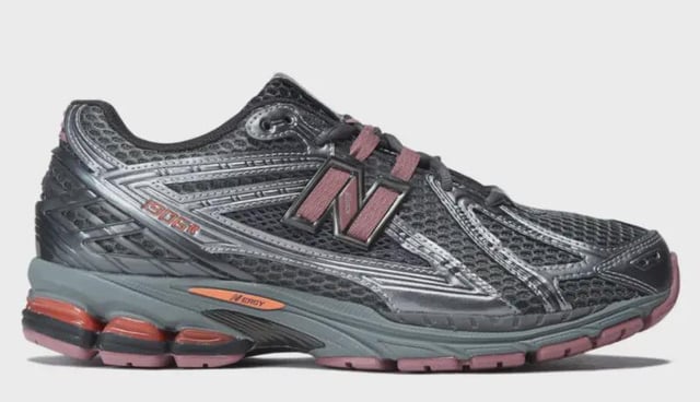 New Balance 1906R Shoes - Dark Silver Metallic/Rosewood ON SALE