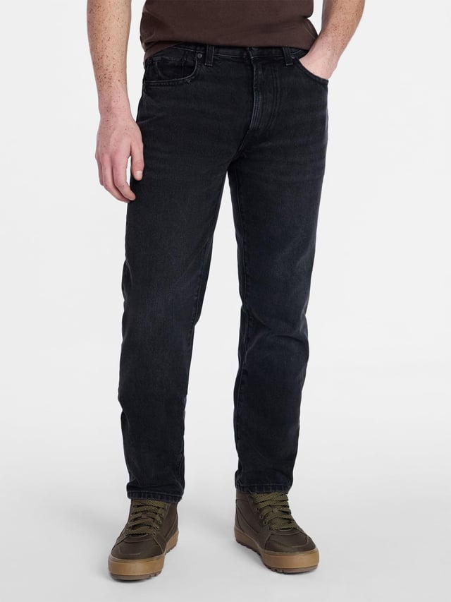 No Boundaries Men's Vintage Straight Fit Jeans