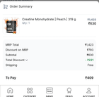 BeastLife 319g Flavoured Creatine @ ₹410 , AVAILABLE ON BEASTLIFE APP