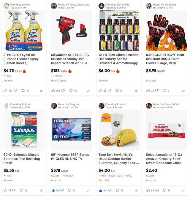Today's Top Deals