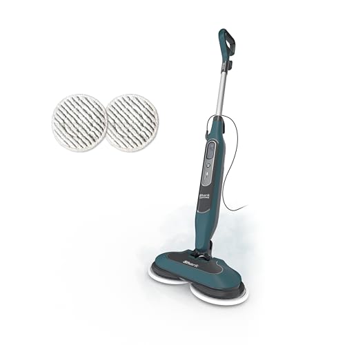 Shark Steam & Scrub Hard Floor Steam Mop, Teal, S8002BRN