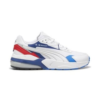 PUMA Bmw M Motorsport Vis2k Lace Up Mens White Sneakers with code 'AUTHENTICITY'