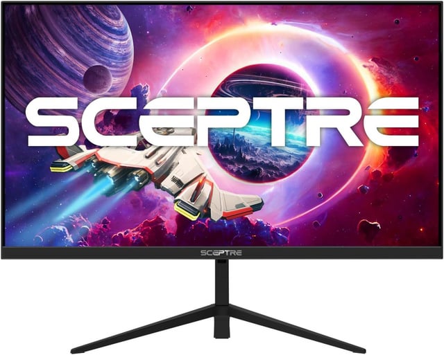 Sceptre 27-inch Gaming Monitor 165Hz 144Hz 1ms AMD FreeSync Premium HDMI DisplayPort Build-in Speakers, 99% sRGB Machine Black 2025 (E275B-FWD168 Series). Now