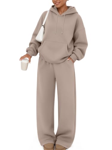 Trendy Queen Womens 2 Piece Lounge Sweat Sets Matching Sweatsuits