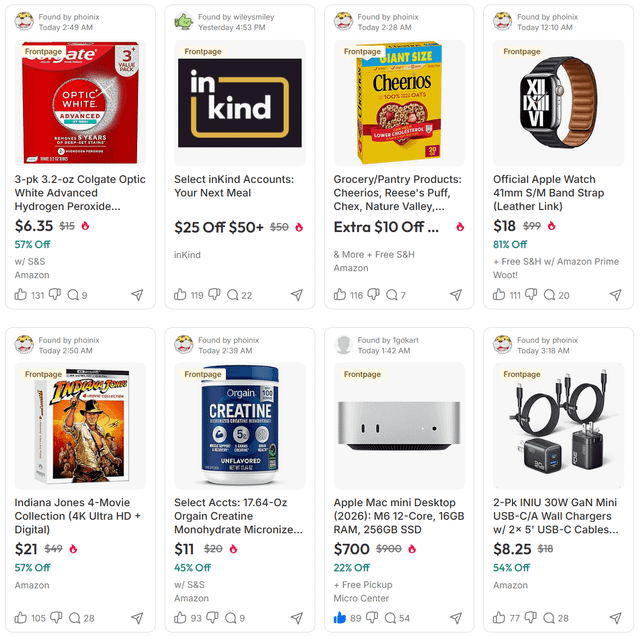 Today's Top Deals