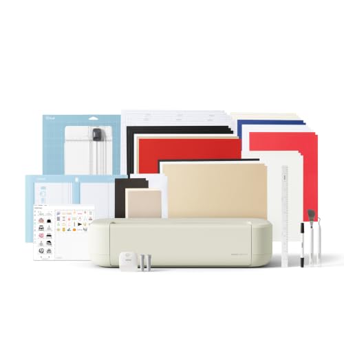 Cricut Explore® 5 Essential Bundle + Digital Content, Taupe