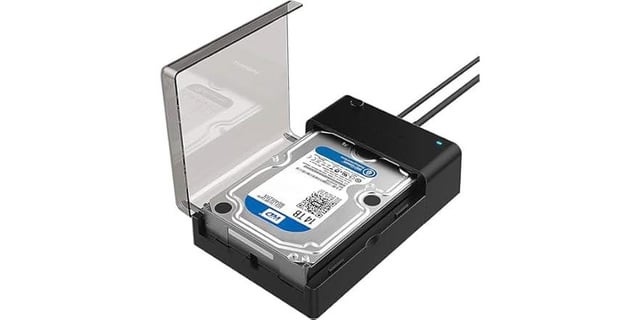 SABRENT USB 3.0 to SATA External Hard Drive Lay-Flat Docking Station