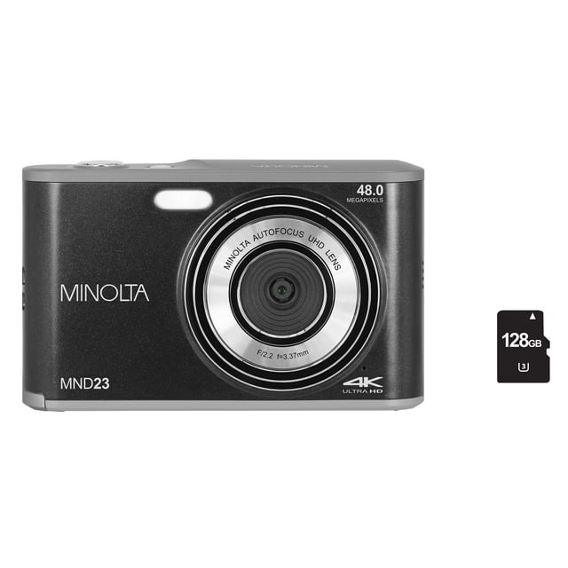 Minolta MND23 48MP Point and Shoot Digital Camera (#9402323)