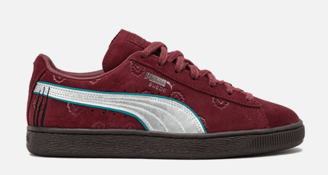 PUMA ONE PIECE SUEDE RED/BLUE ON SALE