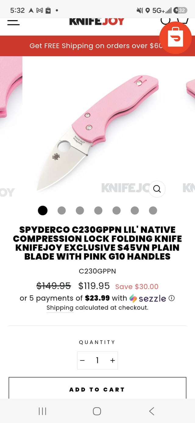 Knifejoy Lil Native Exclusive