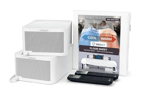 BedJet Dual Zone Cooling & Heating Climate Fan for Beds (Queen/Full)