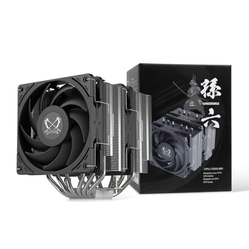 Scythe Magoroku Full Straight up Dual Tower Twin Fan CPU Air Cooler