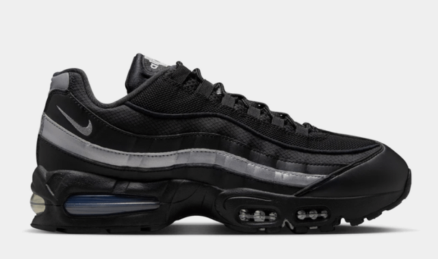 Nike Air Max 95 Big Bubble Black/White/Metallic Silver ON SALE