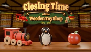 Closing Time at the Wooden Toy Shop