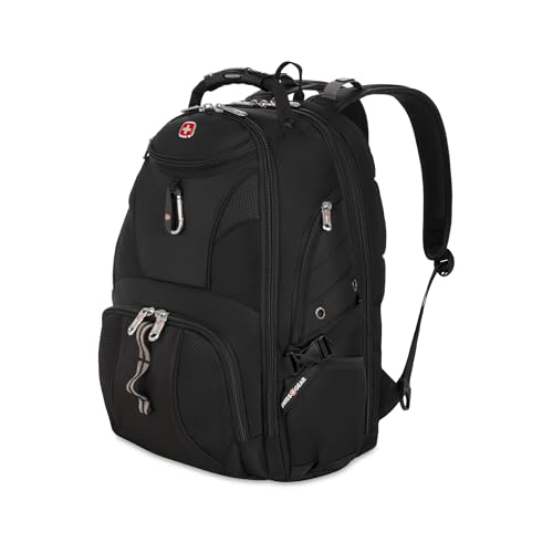 SWISSGEAR 1900 ScanSmart Laptop Backpack, Fits Most 17-Inch Laptops,