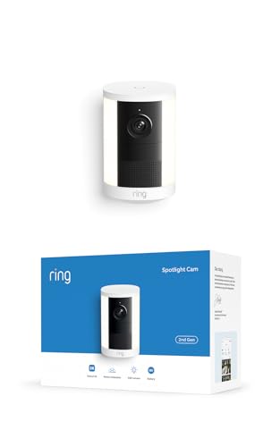 Ring Spotlight Cam 2K (newest model), Battery, Home or business security,