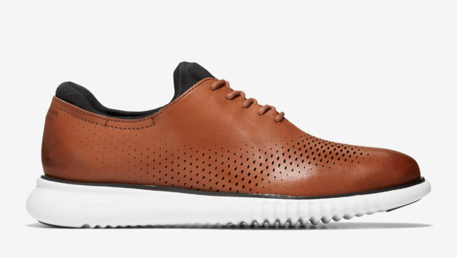 Cole Haan Men's 2.ZERØGRAND Laser Wingtip Oxfords ON SALE