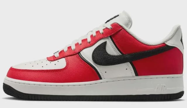 Nike Air Force 1 '07 LV8 - University Red/Black ON SALE