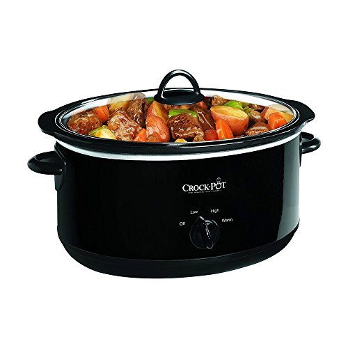 Crock-Pot 8-Quart Manual Slow Cooker, XL Family Size Serves 10+ People,