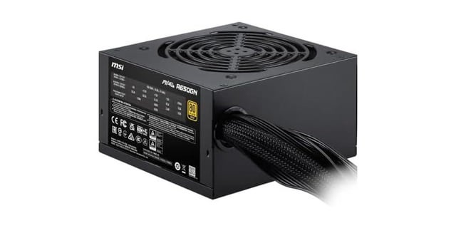 MSI MAG A650GN II Gaming Power Supply - 80 Plus Gold Non-modular