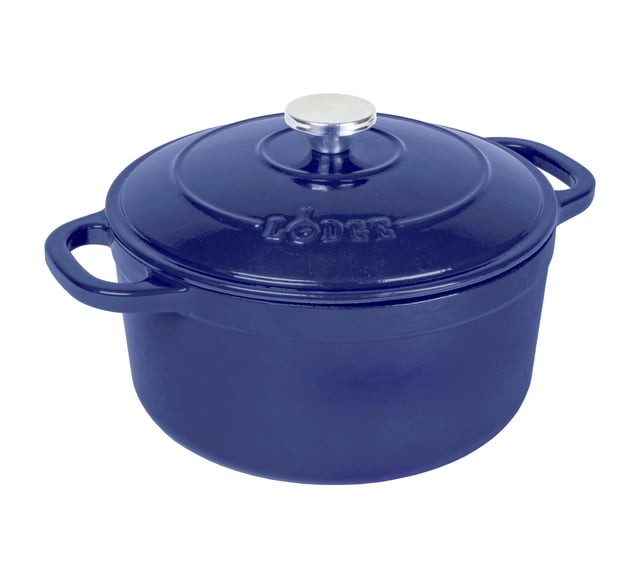 Lodge 5.5-Quart Enameled Cast Iron Dutch Oven
