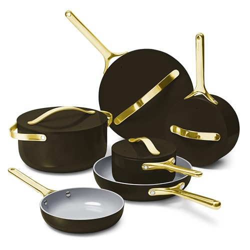 Caraway 16-Piece Deluxe Non-Stick Ceramic Cookware Set