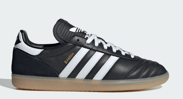 Men's adidas Originals Samba JP Shoes Black / White ON SALE