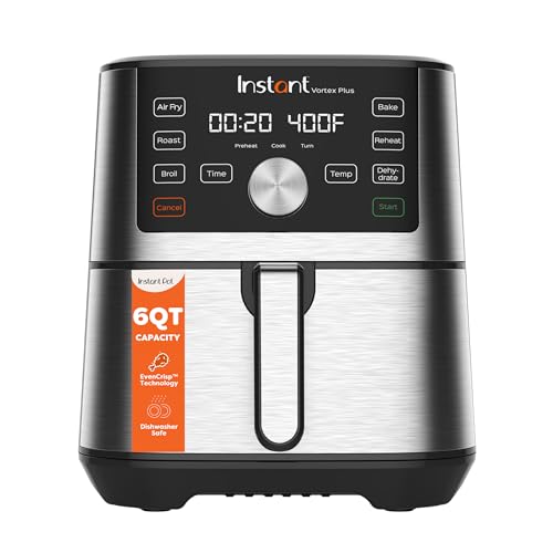 ⚡ [KITCHEN] Instant Pot Vortex Plus 6QT XL Air Fryer, 6-in-1, Stainless Steel