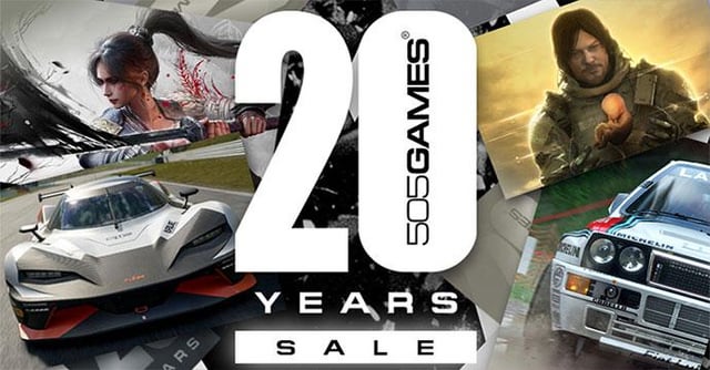 505 Games Sale: Ghostrunner 2 (83% OFF), Eiyuden Chronicle: Hundred Heroes (75% OFF), Death Stranding Director's Cut (79% OFF), Assetto Corsa Competizione DLCs (66% OFF), Wuchang: Fallen Feathers (44% OFF), Assetto Corsa EVO (32% OFF)