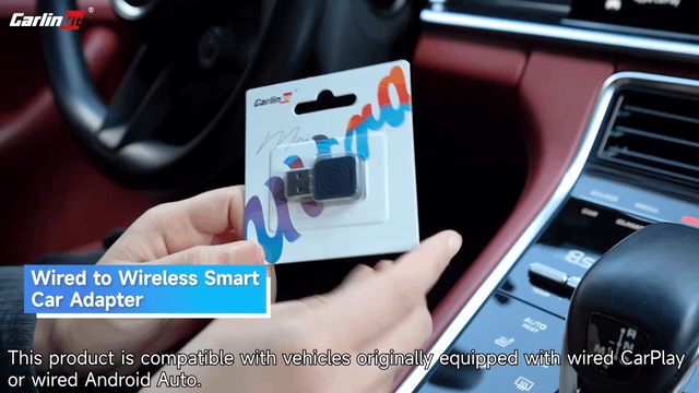 CarlinKit 5.0 Mini Wireless CarPlay & Android Auto Adapter