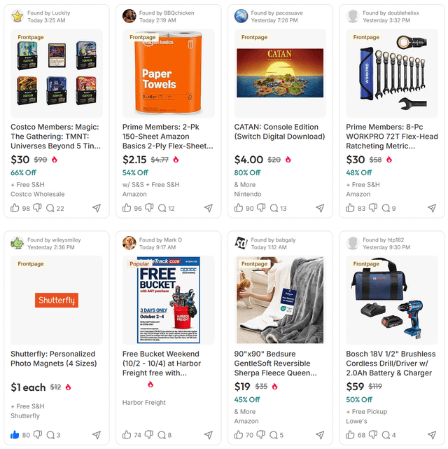 Today's Top Deals