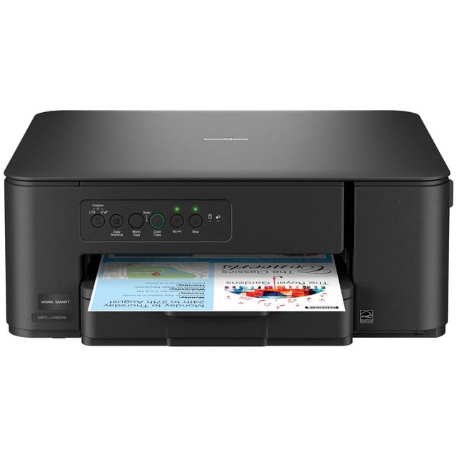 Brother WorkSmart MFC-J1260W Wireless Color Inkjet All-in-One Printer