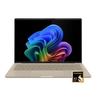 ASUS ZenBook A14 Laptop (2026): 14", WUXGA (1920 x 1200) 16:10, 60Hz 500-nits, 100% DCI-P3, OLED Display, Snapdragon X2 Elite (18-core) X2E88100, Qualcomm Hexagon NPU up to 80TOPS, 16GB RAM, 512GB SSD, Now