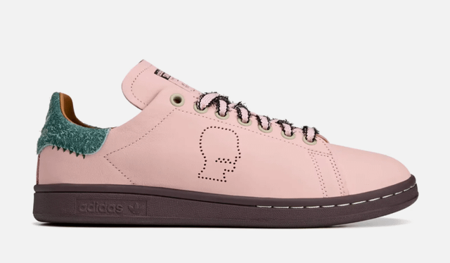 Adidas Brain Dead x Stan Smith Vapour Pink Mens Lifestyle Shoe - Pink/Black/White ON SALE