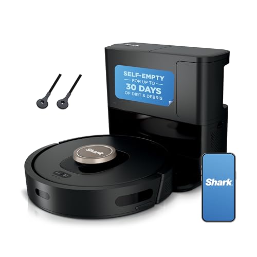 Shark AV2501AE AI Robot Vacuum with XL HEPA Self-Empty Base, Bagless, 60-Day