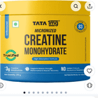 Search for Tata 1mg creatine on Zepto. 100g @ ₹191 250g @ ₹309