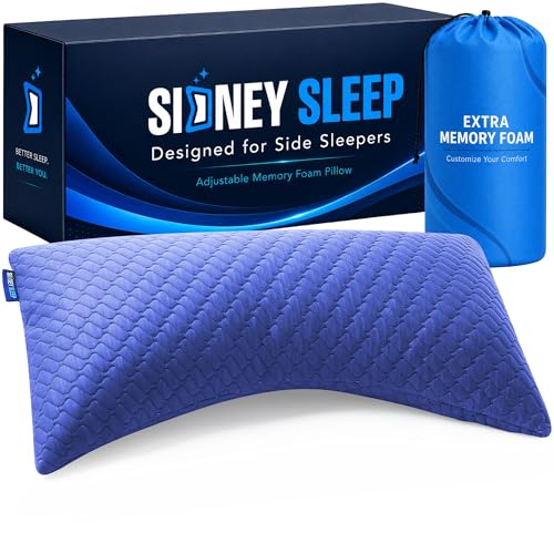 Sidney Sleep Pillow for Side and Back Sleepers