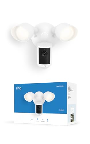 Ring Floodlight Cam 2K (newest model), Wired, Home or business security,