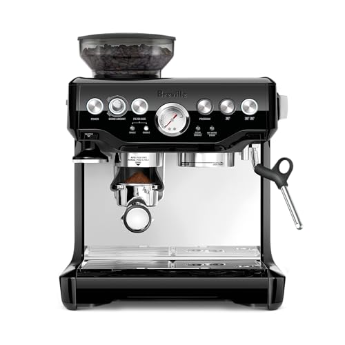 Breville BES870BSXL Barista Express Espresso Machine, Black Sesame
