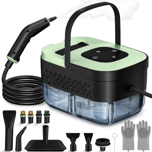Steam Cleaner, Portable Steamer for Cleaning with 16pcs Accessories, 6-Level