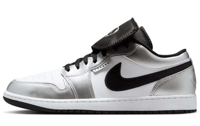 Air Jordan 1 Low SE - White/Metallic Silver ON SALE