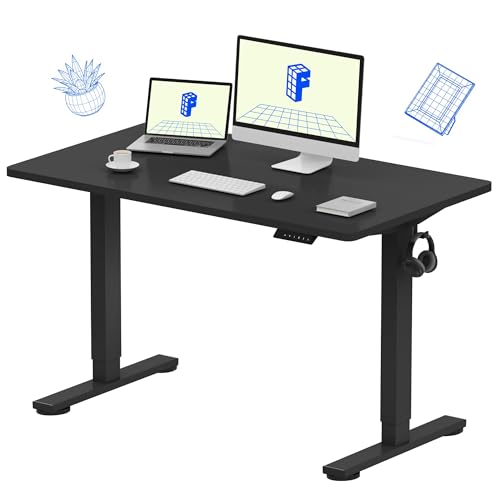 FLEXISPOT EN1 One-Piece Standing Desk, Electric Adjustable with 4 Memory