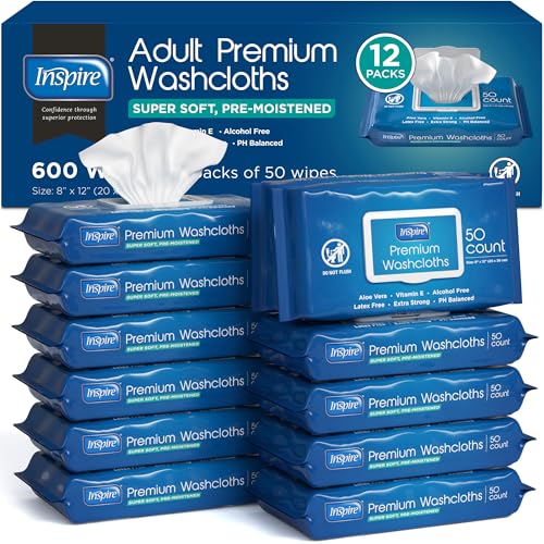 14% LIMITED TIME OFF on packs of Adult Wet Wipes, 600 Count ( Inspire ) – Now