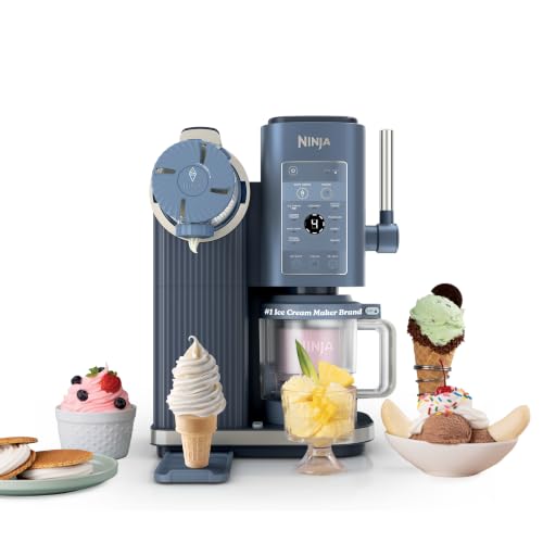 Ninja Creami Scoop & Swirl 13-in-1 Ice Cream and Soft Serve Maker,