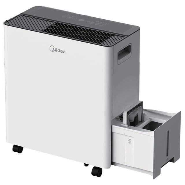 Midea 50-Pint Dehumidifier with Built-In Pump (#2769129)