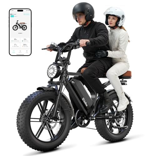 Electric Bike for Adults,48V Removable Battery Retro Ebike,28MPH Top Speed