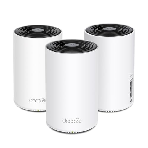 TP-Link Deco XE75 AXE5400 Tri-Band WiFi 6E System, 3-Pack