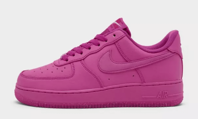 Nike Air Force 1 '07 Fire Pink/Fireberry/Metallic Silver ON SALE