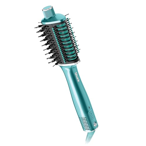 Shark Glossi 2-in-1 Blow Dryer Brush, Ceramic Comb, Juniper, HT302TL
